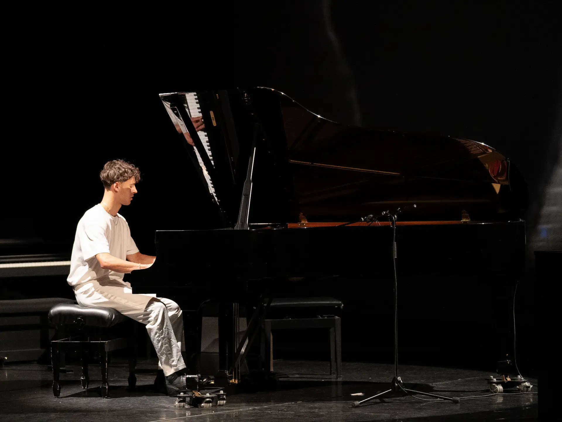 Medley lors du concert Maestro